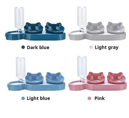 PurrFlow™ 3-in-1 Feeding Station