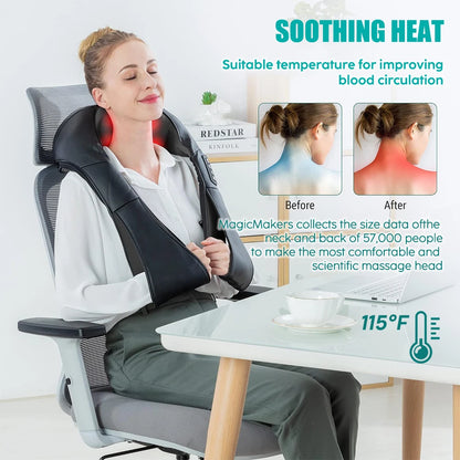 ShiatsuRelief Heated U-Shape Massager
