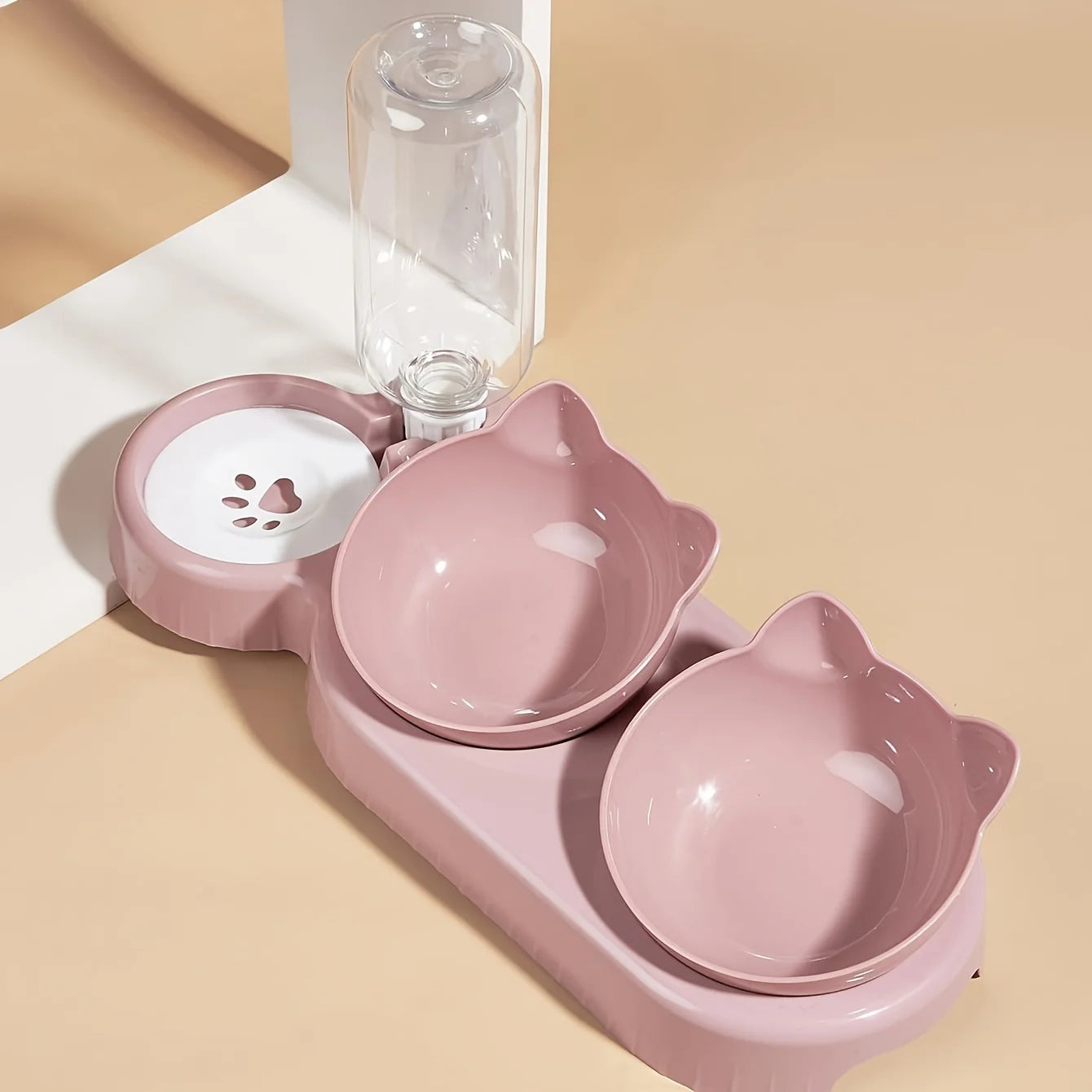 PurrFlow™ 3-in-1 Feeding Station