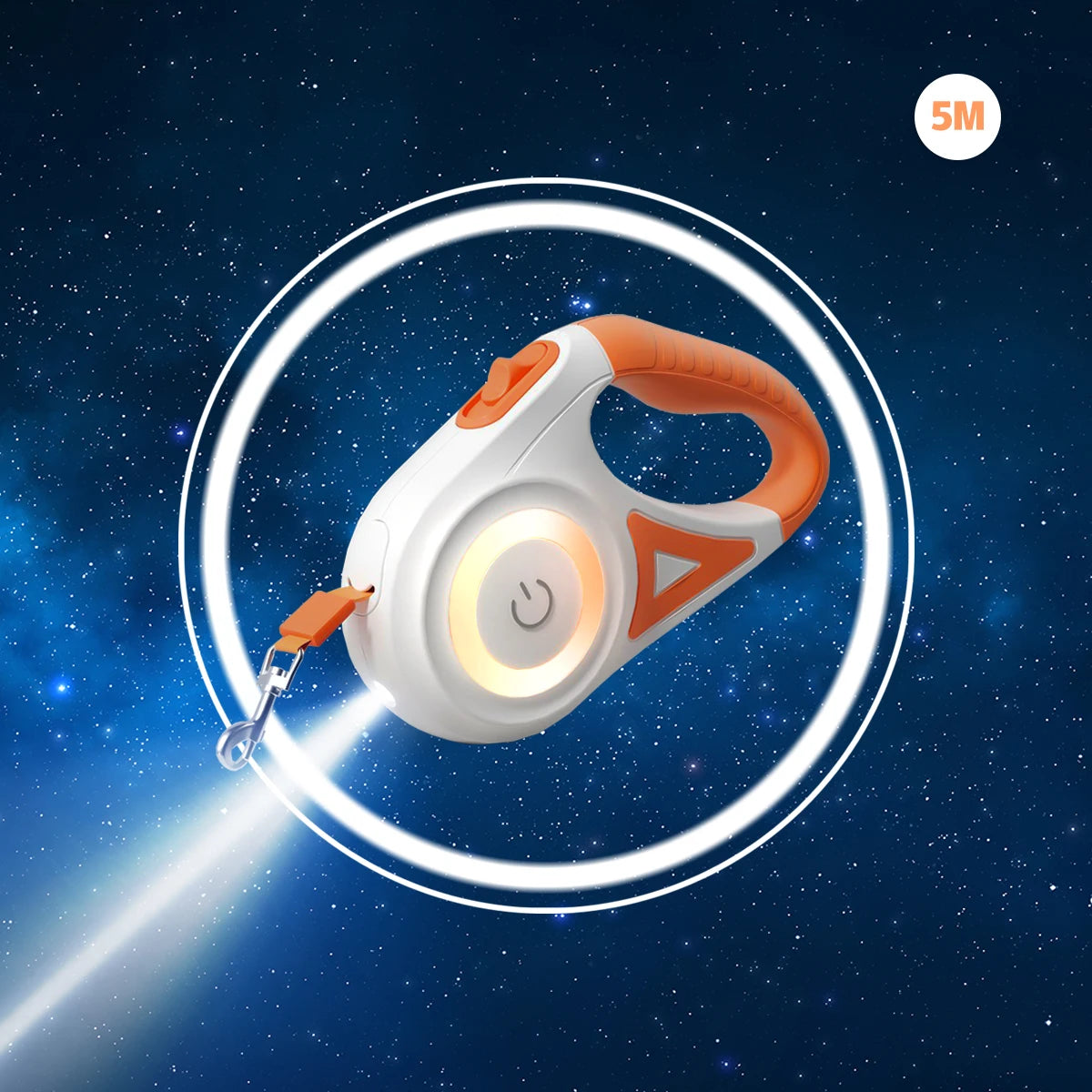 GlowStride Retractable Lead