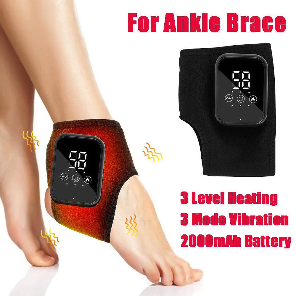 PulseRelief Heated Ankle Massager