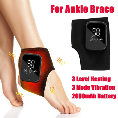 PulseRelief Heated Ankle Massager