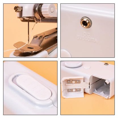 Portable Mini Sewing Machine Handheld Electric Sewing Machine