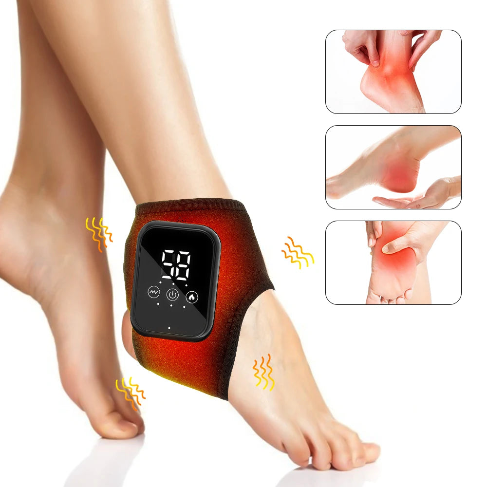 PulseRelief Heated Ankle Massager