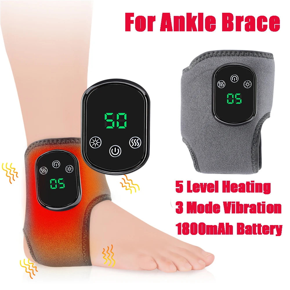 PulseRelief Heated Ankle Massager
