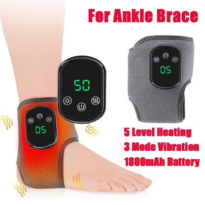 PulseRelief Heated Ankle Massager