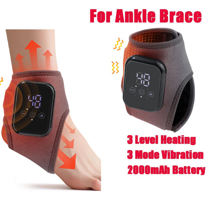 PulseRelief Heated Ankle Massager