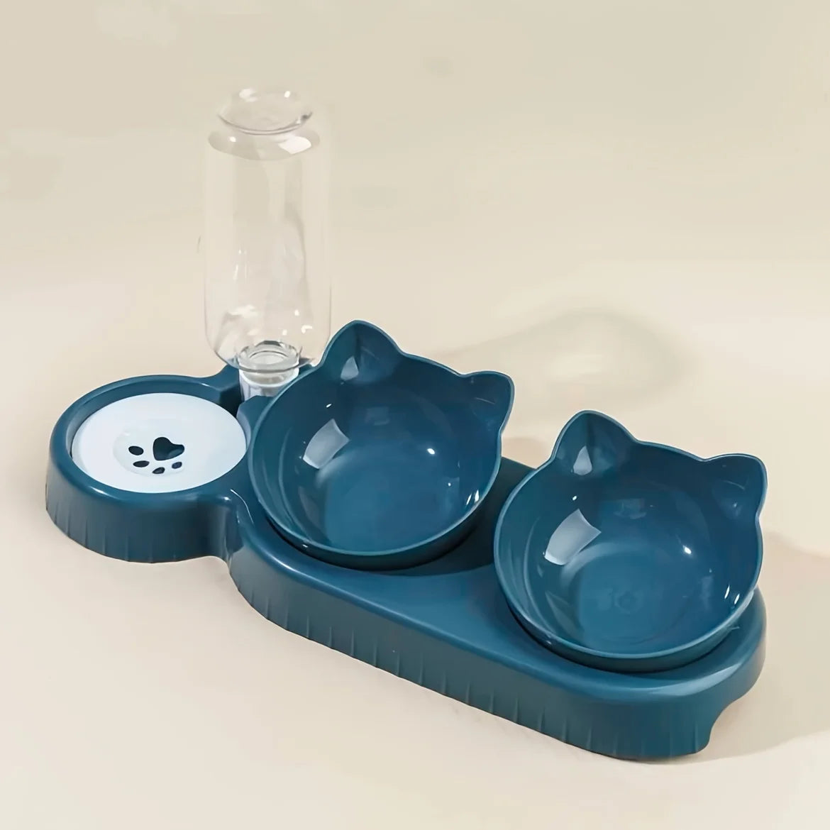 PurrFlow™ 3-in-1 Feeding Station